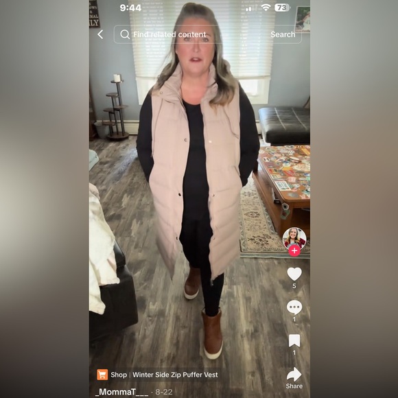 GoGG Longline Puffer Vest. - Picture 1 of 12